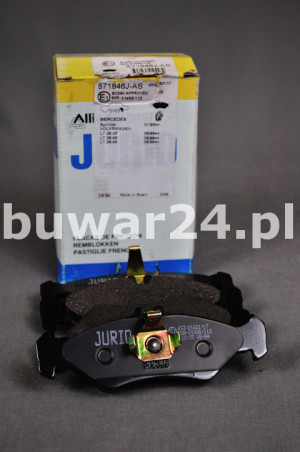 KLOCKI HAMULCOWE JURID 571846J