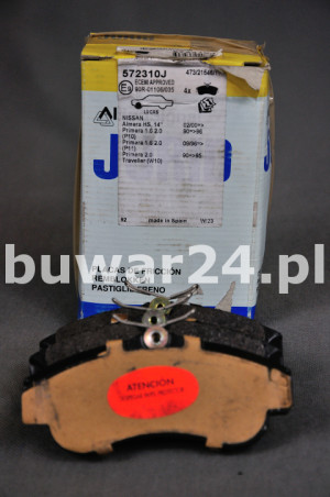KLOCKI HAMULCOWE JURID 572310J NISSAN