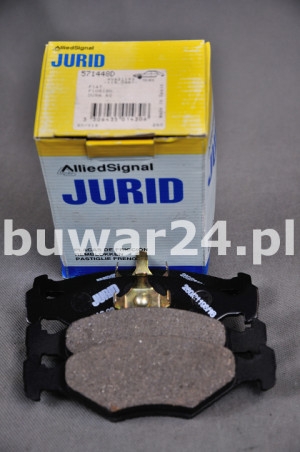 KLOCKI HAMULCOWE JURID 571448D FIAT FIORINO P.