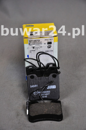 KLOCKI HAMULCOWE JURID 571367D CITROEN AX P.