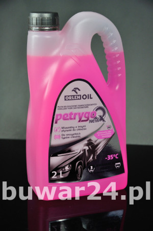 PETRYGO Q NEW RÓŻOWE 2L Płyn do chłodnic
