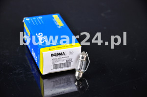 ŻARÓWKA /1802/ 12V 10W SV8,5 11x30 RURKA