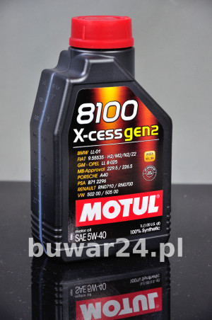 MOTUL 8100 X-CESS GEN2 5W40 1L