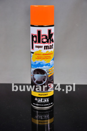 PLAK SUPERMAT 600 ml POMARAŃCZA
