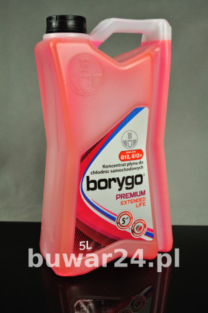 BORYGO Premium Extended Life koncentrat /5L (G12+)