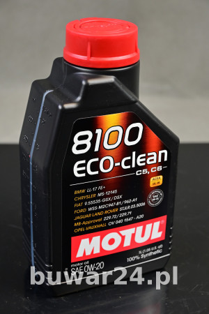 MOTUL 8100 ECO-CLEAN 0W20 1L