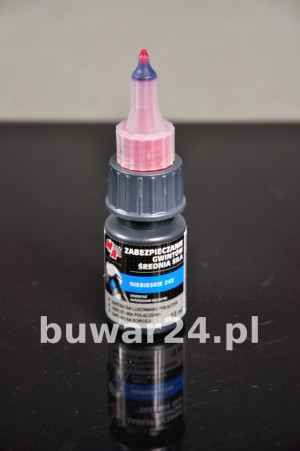 Zabezpieczenie gwintów średnie - niebieski 10ml