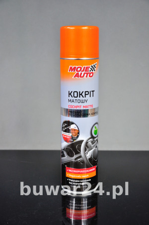 MOJE AUTO KOKPIT MATOWY JABŁKO 600 ml