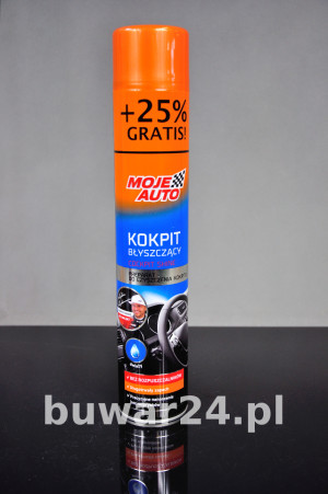 MOJE AUTO KOKPIT BŁYSZCZĄCY ŚWIEŻY 600 ml 750 prom