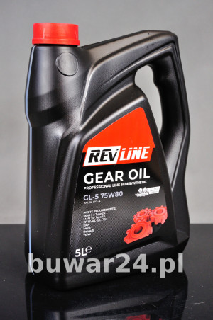 REVLINE SEMISYNTHETIC GL-5 75W80 5 L