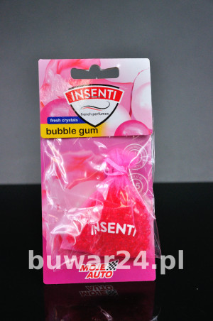 MOJE AUTO-Insenti Woreczek Zapach Buble Gum 20g