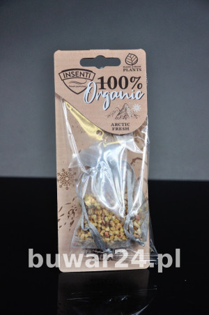 MOJE AUTO-Insenti Organic Woreczek Zapach -Arcitc Fresh 18 g