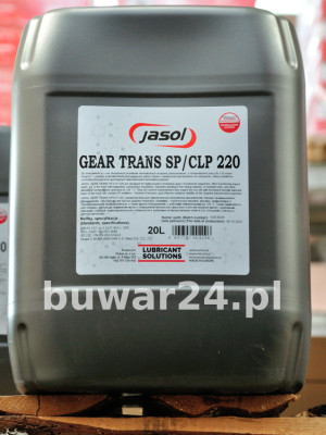 JASOL GEAR TRANS 220 SP/CLP 20L