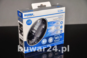 ŻARÓWKA /6063/ 12/24V H1 UP TO LED biała (2szt)