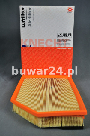 FILTR POWIETRZA LX1591/2 MAHLE [ Mann C 35 177 ]