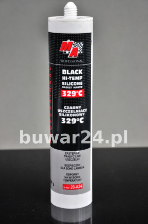 MA Uszczelniacz Silikonowy Czarny 329°C 290 g