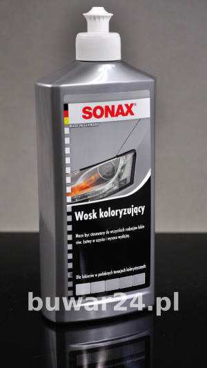 SONAX Wosk koloryzujacy Nano Pro Srebrny 500 ml