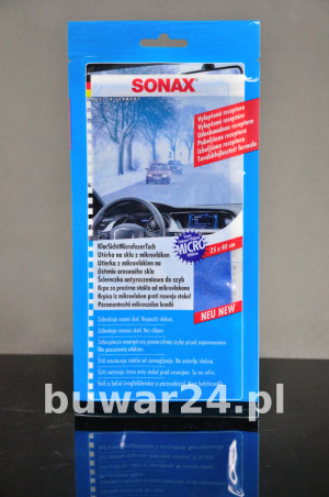 SONAX Antyroszeniowa Ściereczka do szyb 25x40
