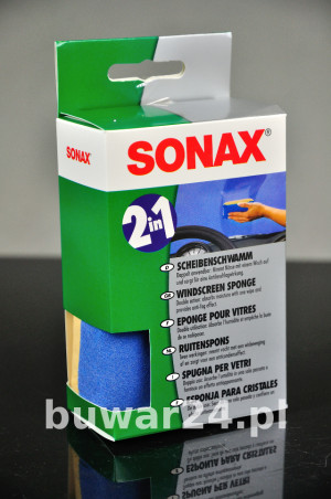 SONAX Gąbka Do Szyb 2w1