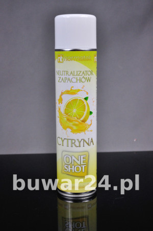 Neutralizator Zapachów ONE-SHOT Cytryna 600 ml NORMATEK