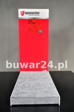 FILTR KABINOWY WĘGLOWY WA61-190 / WA61190
