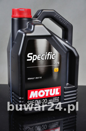 MOTUL SPECIFIC 17 FE 0W20 5L