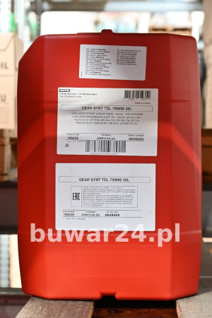 MOTUL GEAR SYNT TDL 75W90 20L