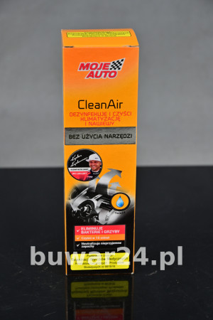 MOJE AUTO CleanAir Czyści klimatatyzację i nawiewy 150ml Świeży