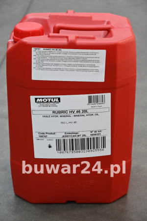 MOTUL RUBRIC HV 46 20L