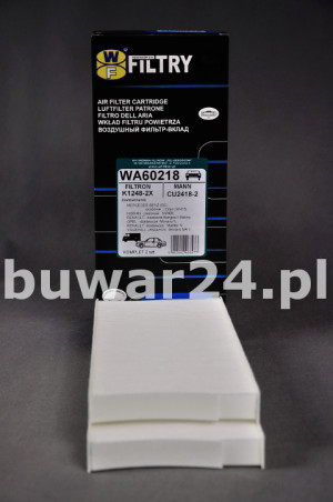FILTR KABINOWY WA60-218 / WA60218