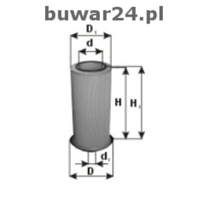 *FILTR POWIETRZA WA30-2500 / WA302500