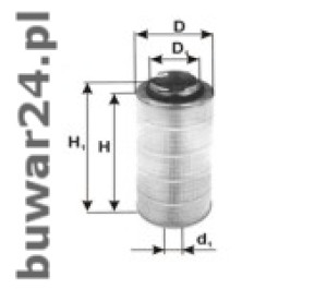 FILTR POWIETRZA WA32-2200 / WA322200