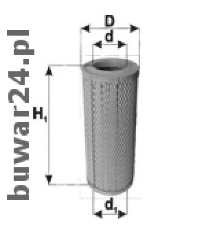 FILTR POWIETRZA WA20-2060 / WA202060