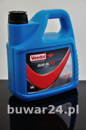 VEEDOL GEAR OIL RPC 75W80 4L