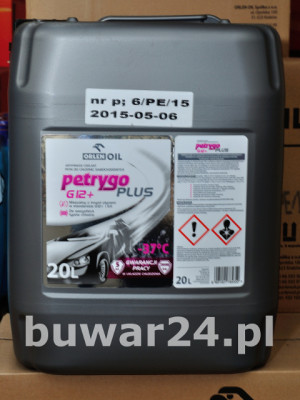 PETRYGO PLUS G12+ 20L Płyn do chłodnic