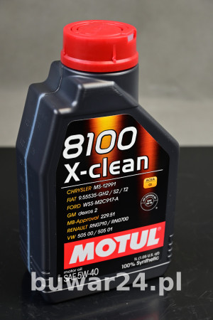 MOTUL 8100 X-CLEAN C3 5W40 1L