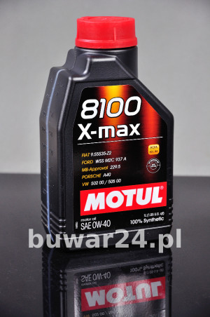 MOTUL 8100 X-MAX 0W40 1L