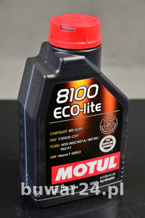 MOTUL 8100 ECO-LITE 0W20 1L