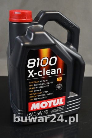 MOTUL 8100 X-CLEAN C3 5W40 5L