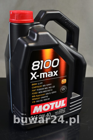 MOTUL 8100 X-MAX 0W40 5L