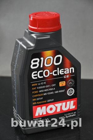 MOTUL 8100 ECO-CLEAN C2 0W30 1L