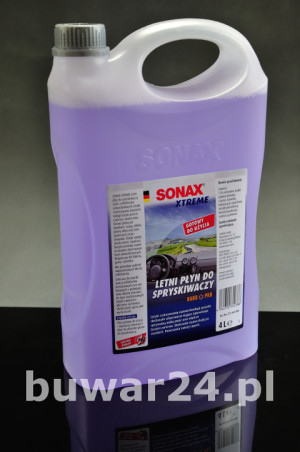 SONAX Xtreme Nano-Pro Letni Płyn do spryskiwczy 4 L