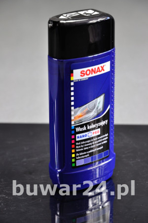 SONAX Wosk koloryzujący NanoPro niebieski 250 ml