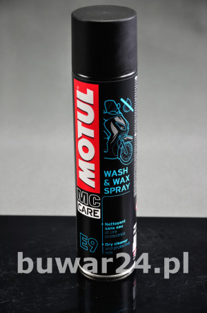 MOTUL E9 WASH & WAX SPRAY 400 ml