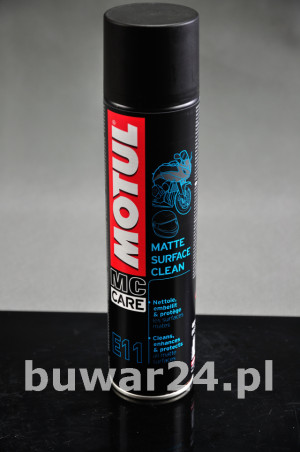 MOTUL E11 MATTE SURFACE CLEAN 400 ml czyści matowe powierzchnie