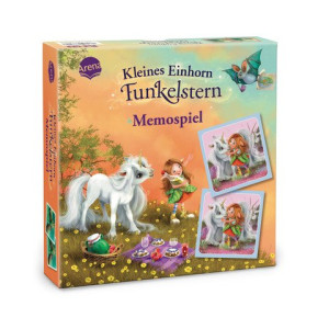 Kleines Einhorn Funkelstern. Memospiel Der Spieleklassiker für Groß und Klein, für 2-8 Spieler, ab 4 Jahren