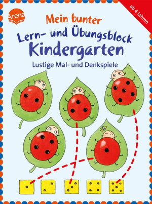 Lustige Mal- und Denkspiele Mein bunter Lern- und Übungsblock Kindergarten