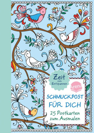Zeit zum Entspannen. Schmuckpost für dich 25 Postkarten zum Ausmalen