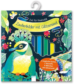 Zauberbilder mit Glitzersand Zeit für Kreativität