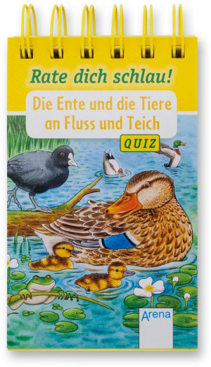 Die Ente und die Tiere an Fluss und Teich Rate dich schlau! Quiz